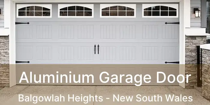 Aluminium Garage Door Balgowlah Heights - New South Wales