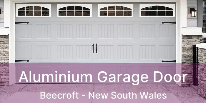 Aluminium Garage Door Beecroft - New South Wales