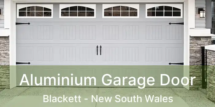 Aluminium Garage Door Blackett - New South Wales