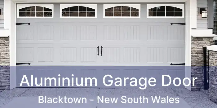 Aluminium Garage Door Blacktown - New South Wales