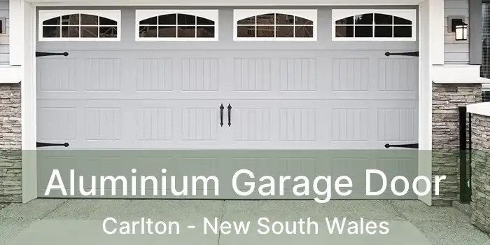 Aluminium Garage Door Carlton - New South Wales
