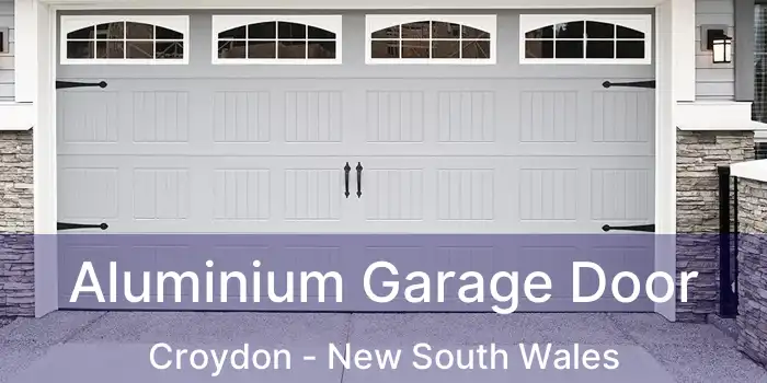 Aluminium Garage Door Croydon - New South Wales