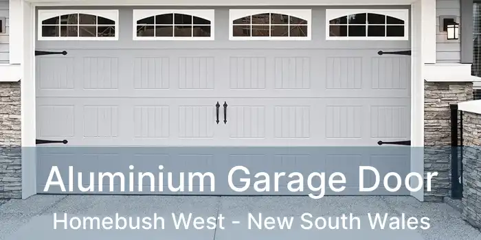 Aluminium Garage Door Homebush West - New South Wales