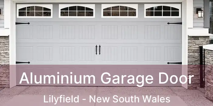Aluminium Garage Door Lilyfield - New South Wales