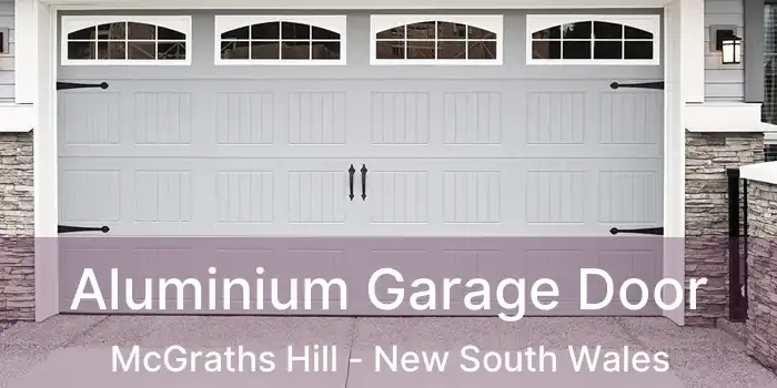 Aluminium Garage Door McGraths Hill - New South Wales