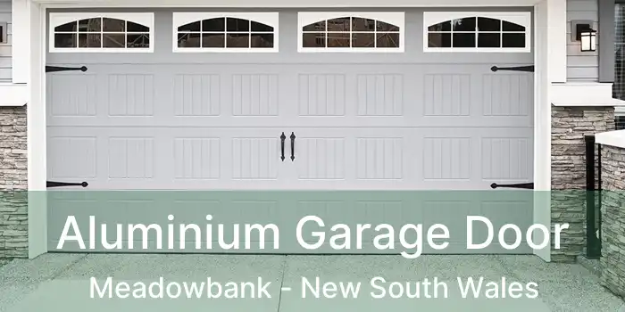 Aluminium Garage Door Meadowbank - New South Wales