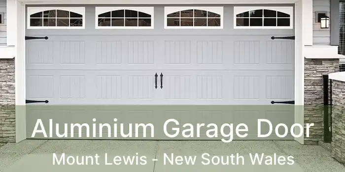 Aluminium Garage Door Mount Lewis - New South Wales