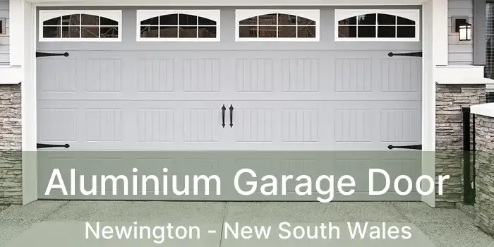 Aluminium Garage Door Newington - New South Wales