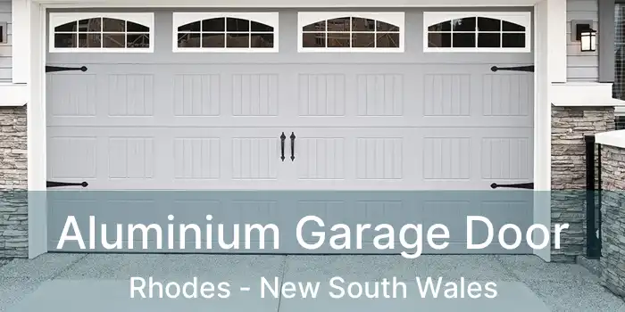 Aluminium Garage Door Rhodes - New South Wales