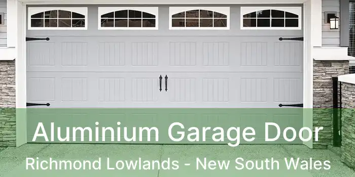 Aluminium Garage Door Richmond Lowlands - New South Wales