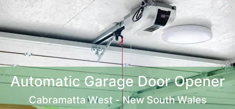 Automatic Garage Door Opener Cabramatta West - New South Wales