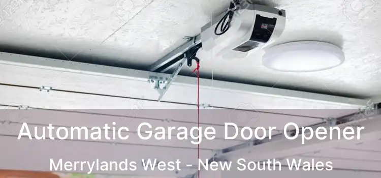 Automatic Garage Door Opener Merrylands West - New South Wales