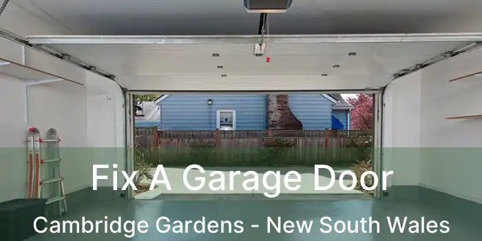 Fix A Garage Door Cambridge Gardens - New South Wales
