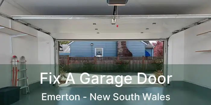 Fix A Garage Door Emerton - New South Wales