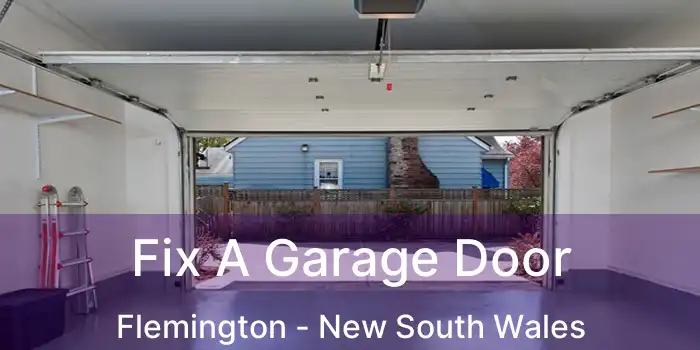 Fix A Garage Door Flemington - New South Wales
