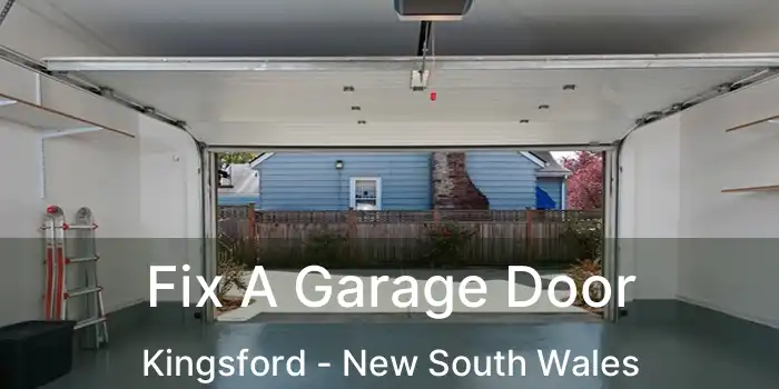 Fix A Garage Door Kingsford - New South Wales