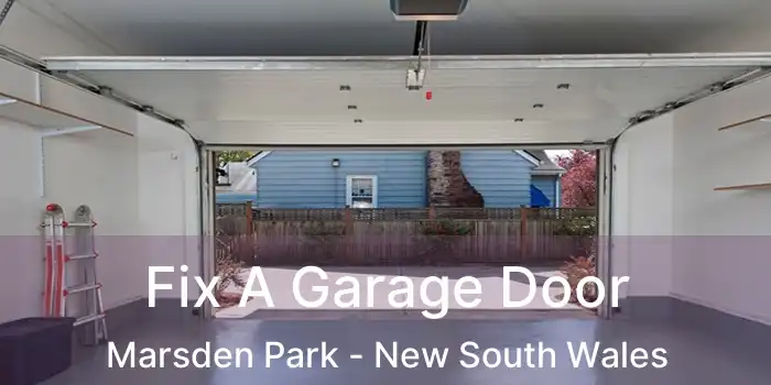 Fix A Garage Door Marsden Park - New South Wales