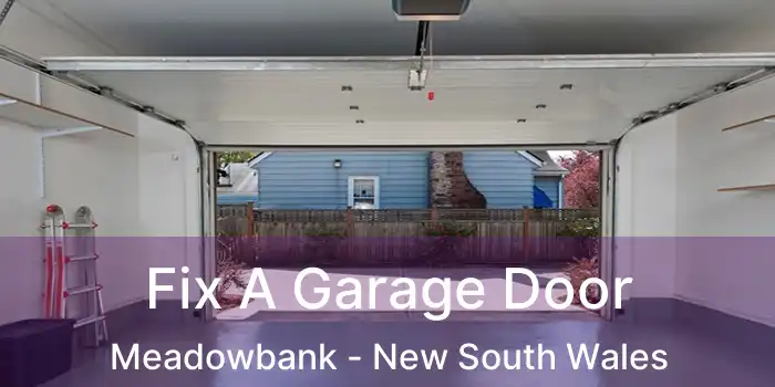 Fix A Garage Door Meadowbank - New South Wales
