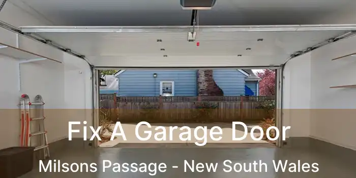 Fix A Garage Door Milsons Passage - New South Wales