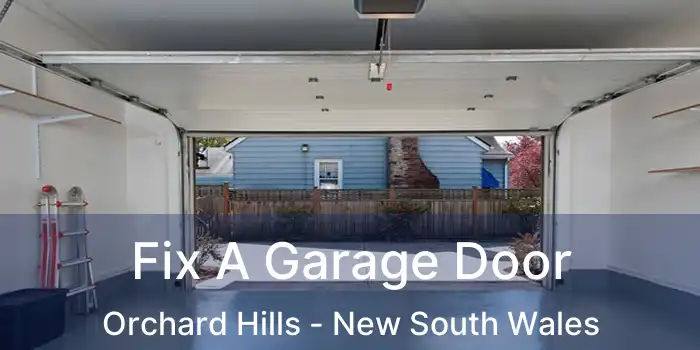 Fix A Garage Door Orchard Hills - New South Wales