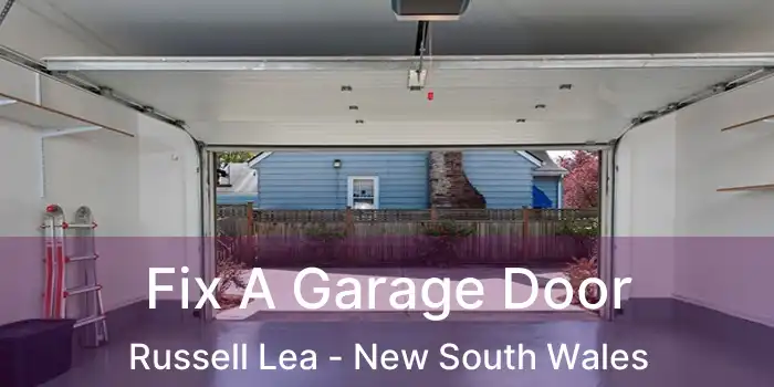 Fix A Garage Door Russell Lea - New South Wales