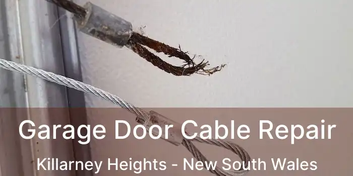 Garage Door Cable Repair Killarney Heights - New South Wales