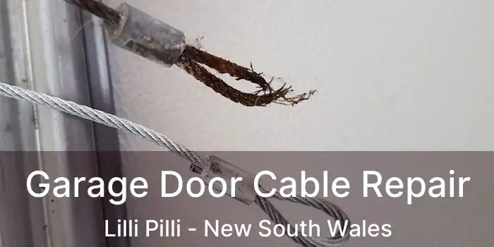 Garage Door Cable Repair Lilli Pilli - New South Wales