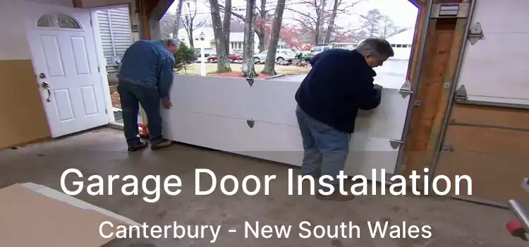 Garage Door Installation Canterbury - New South Wales
