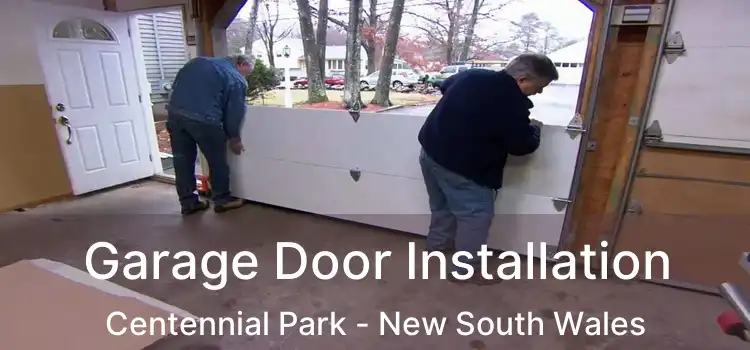 Garage Door Installation Centennial Park - New South Wales