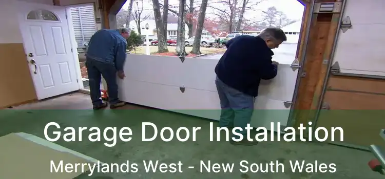 Garage Door Installation Merrylands West - New South Wales