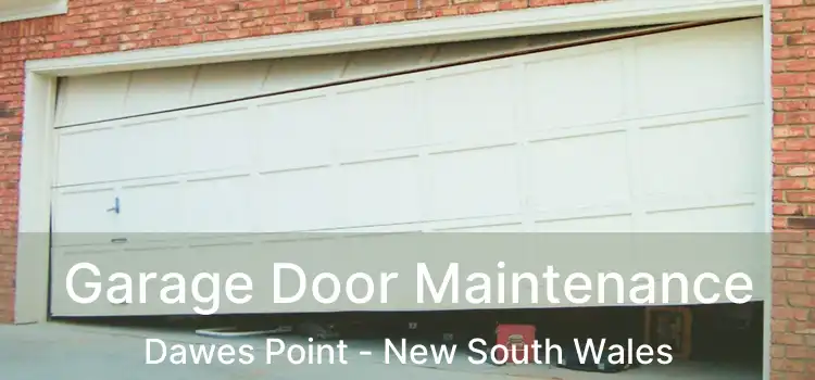 Garage Door Maintenance Dawes Point - New South Wales