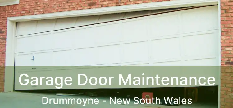 Garage Door Maintenance Drummoyne - New South Wales