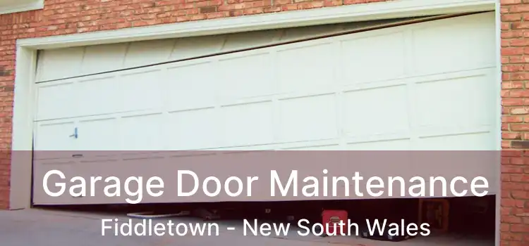 Garage Door Maintenance Fiddletown - New South Wales