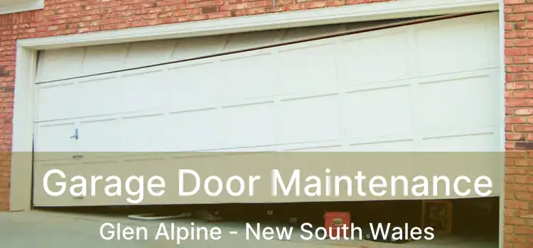 Garage Door Maintenance Glen Alpine - New South Wales