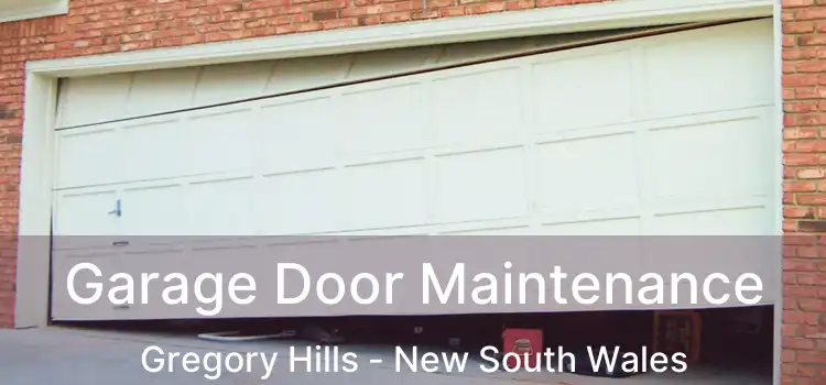 Garage Door Maintenance Gregory Hills - New South Wales