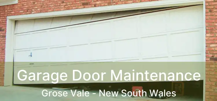 Garage Door Maintenance Grose Vale - New South Wales