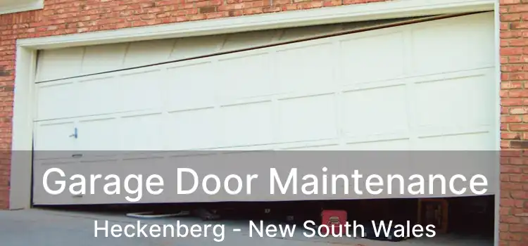 Garage Door Maintenance Heckenberg - New South Wales