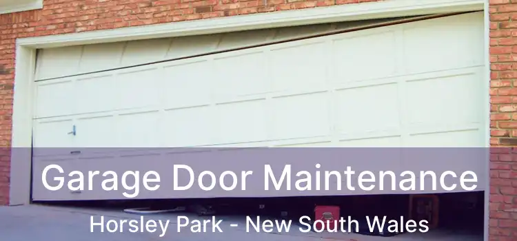 Garage Door Maintenance Horsley Park - New South Wales