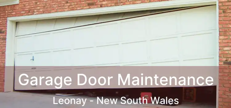 Garage Door Maintenance Leonay - New South Wales