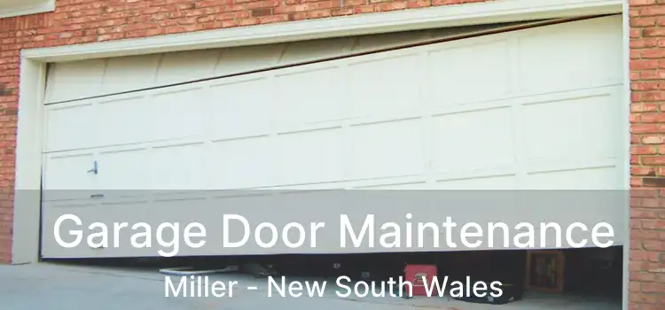 Garage Door Maintenance Miller - New South Wales
