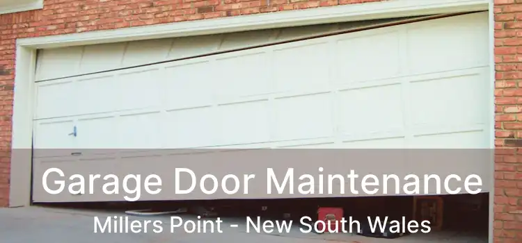 Garage Door Maintenance Millers Point - New South Wales