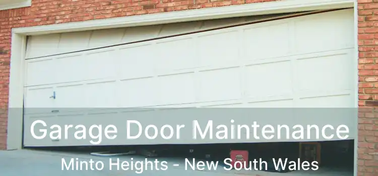 Garage Door Maintenance Minto Heights - New South Wales