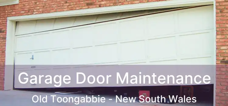 Garage Door Maintenance Old Toongabbie - New South Wales