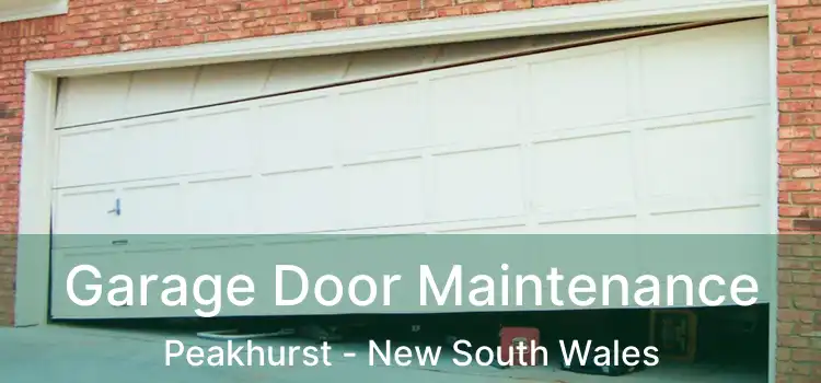 Garage Door Maintenance Peakhurst - New South Wales