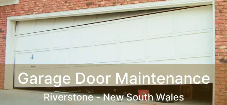 Garage Door Maintenance Riverstone - New South Wales