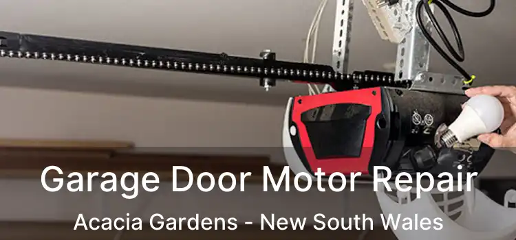 Garage Door Motor Repair Acacia Gardens - New South Wales