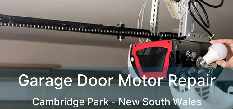 Garage Door Motor Repair Cambridge Park - New South Wales