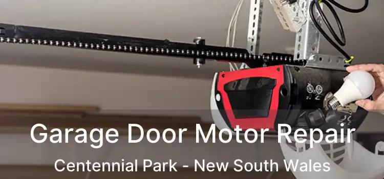 Garage Door Motor Repair Centennial Park - New South Wales