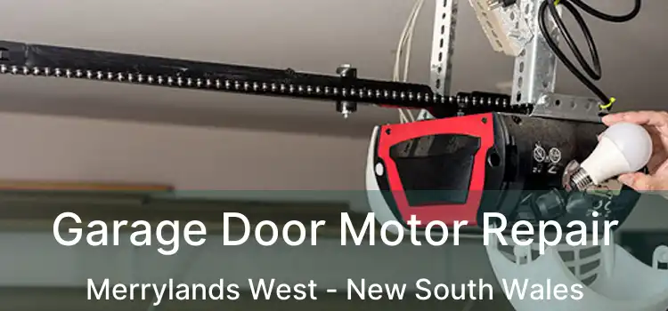 Garage Door Motor Repair Merrylands West - New South Wales