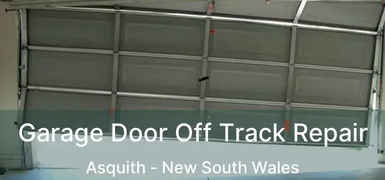 Garage Door Off Track Repair Asquith - New South Wales